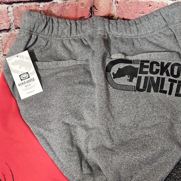 Ecko Unltd Gray and Red Joggers Mens Large - Picture 11 of 12